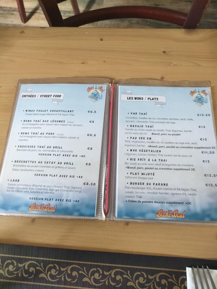 Txiki Thaï - Menu Image 4